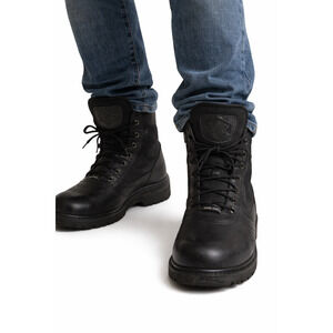 Harley-Davidson FXRG 98009 Boots Mens 9 Black Leather Steel Toe Gore-Tex Riding